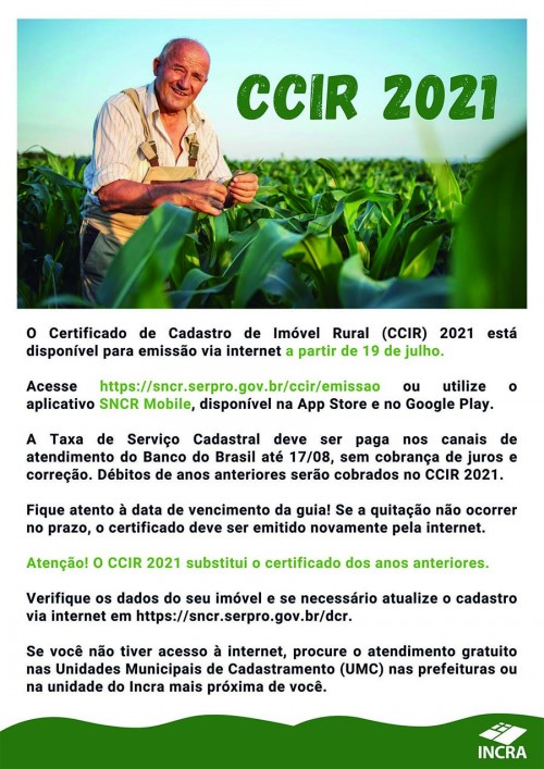 produtores-rurais-devem-emitir-certificado-de-cadastro-de-imovel-rural-pelo-site-incra-ou-na-secretaria-de-agricultura