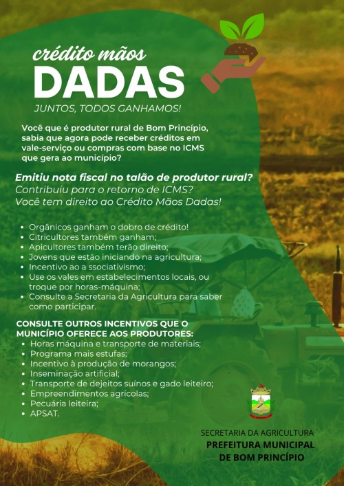 municipio-fortalece-setor-rural-com-novo-programa-de-incentivo-credito-maos-dadas