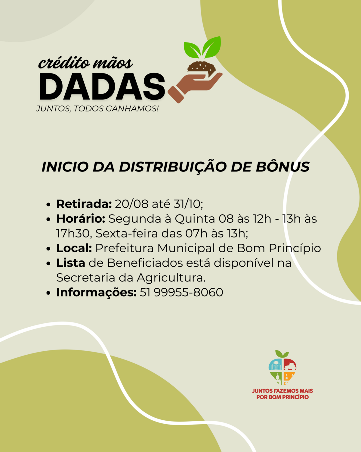 municipio-inicia-distribuicao-de-bonus-do-credito-maos-dadas-para-produtores-rurais