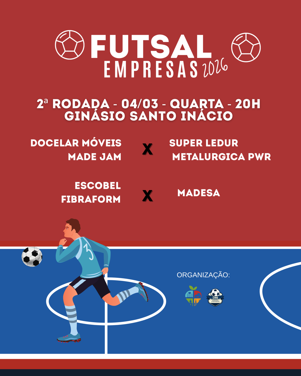 municipal-de-futsal-de-empresas-2026-primeira-rodada-movimentada-em-nova-columbia