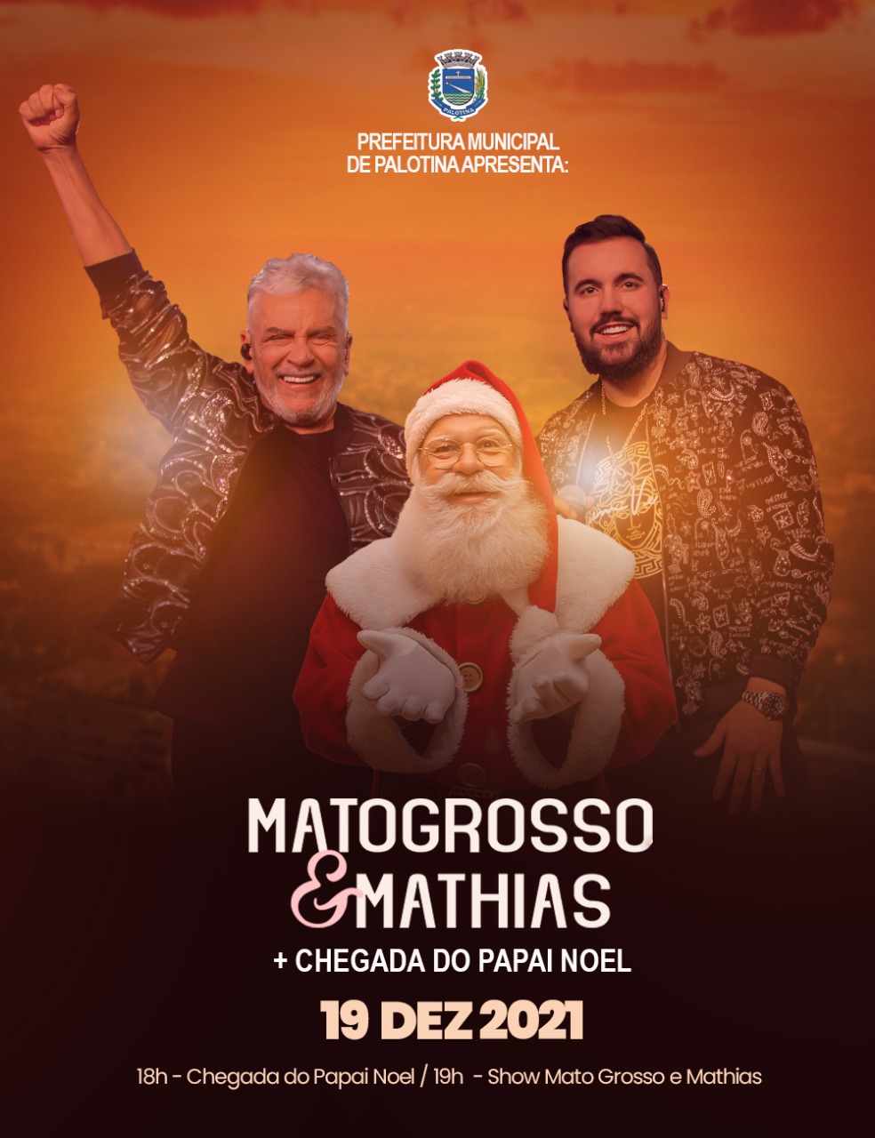 Matogrosso e Mathias vão fazer mega show no lago de Palotina   