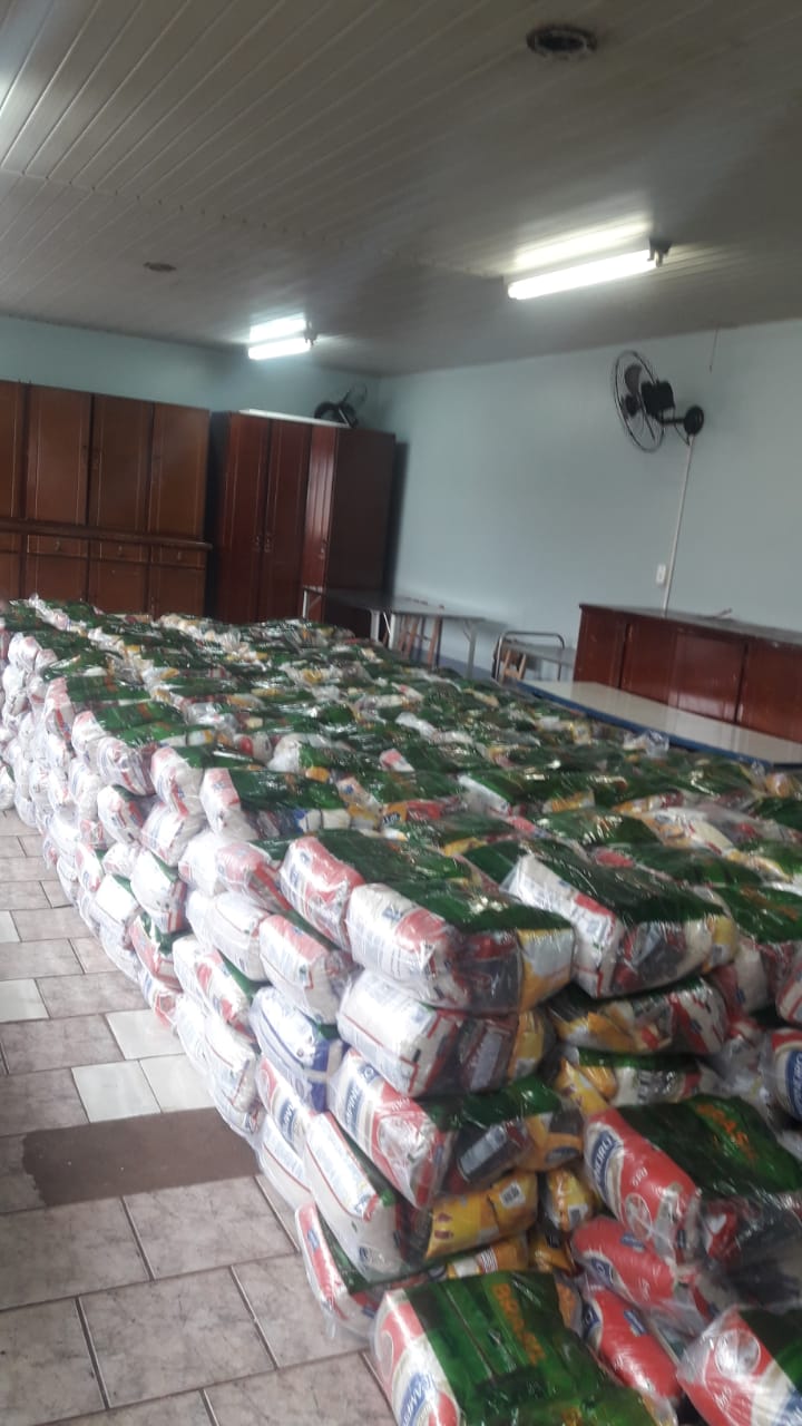 MINISTÉRIO DA CIDADANIA  Palotina é contemplada com 350 cestas básicas