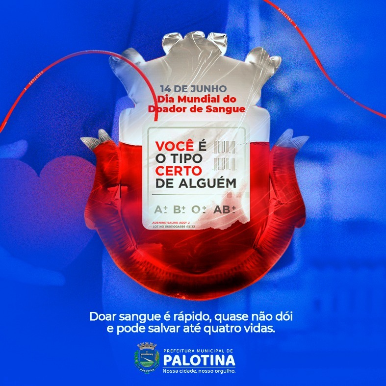 Palotina recebe título de Capital Estadual da Doação de Sangue 