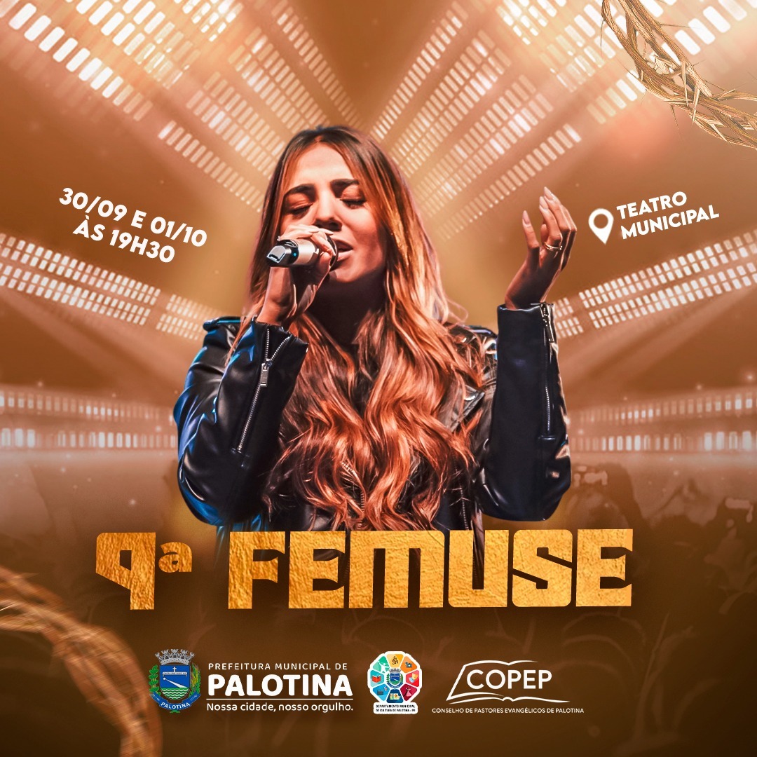 FEMUSE Palotina vai realizar 9ª edição do festival de música Golpel