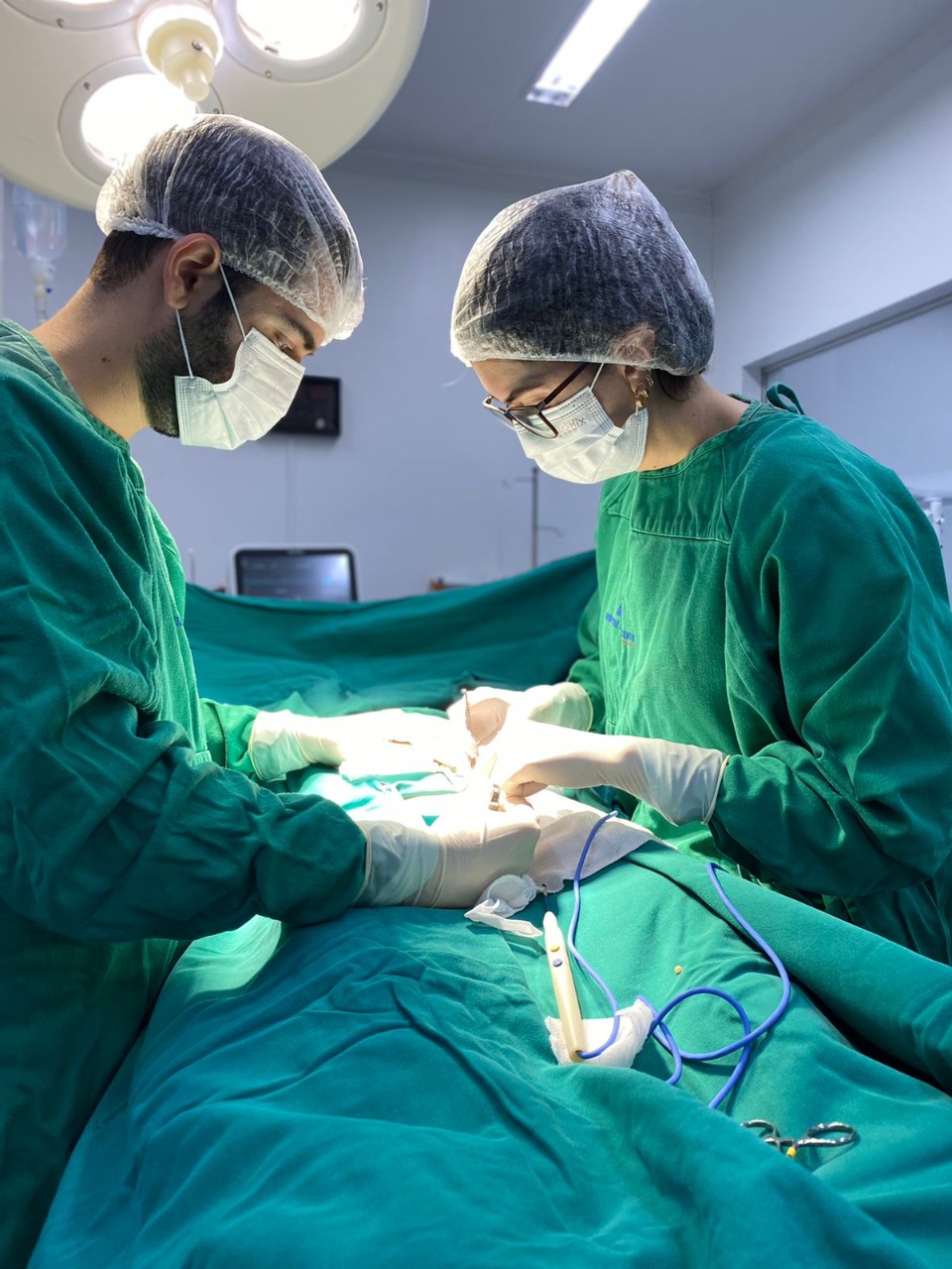 Pequeno Palotinense realiza cirurgia no  Hospital Beneficente Moacir Micheletto
