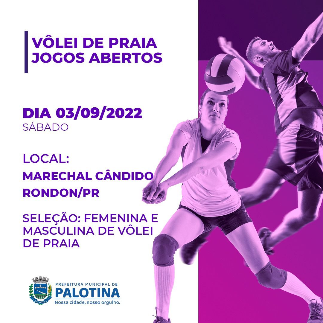 PALOTINA Confira a agenda semanal da Secretaria de Esportes 