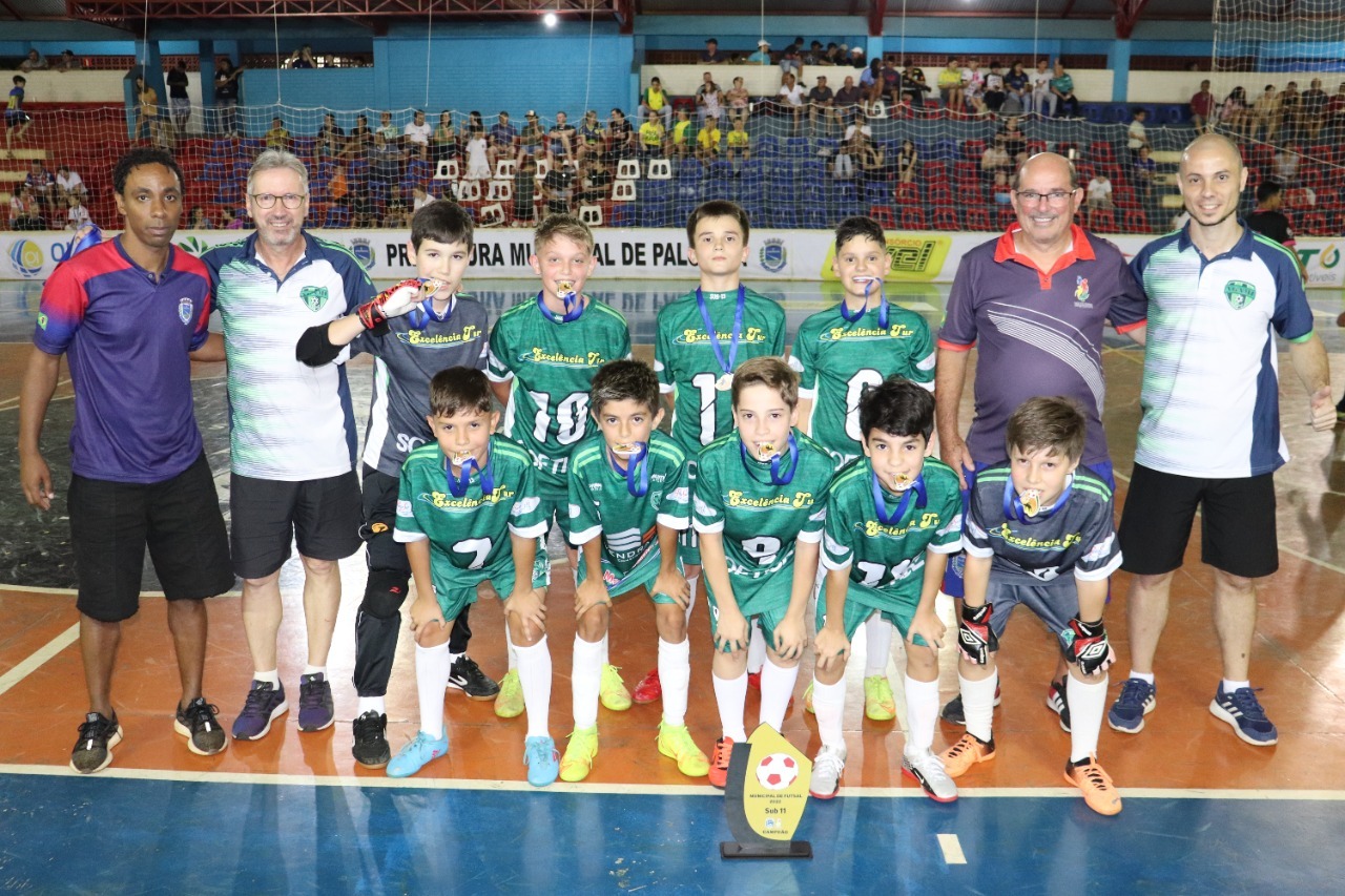 CAMPEONATO MUNICIPAL Sucesso marcou o encerramento  do Futsal Categoria de Base 