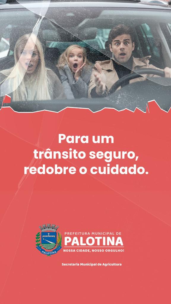 MAQUINÁRIOS AGRÍCOLAS Prefeitura lança campanha de conscientização de motoristas