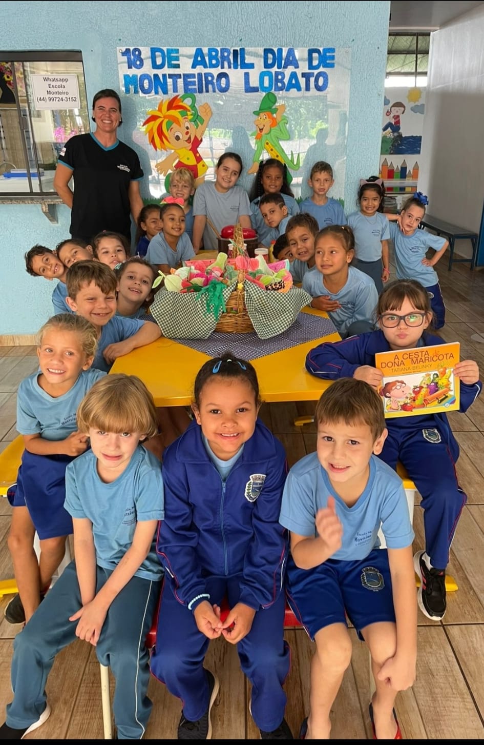 Escolas e CMEIS de Palotina realizam ações em homenagem ao “Dia do livro”