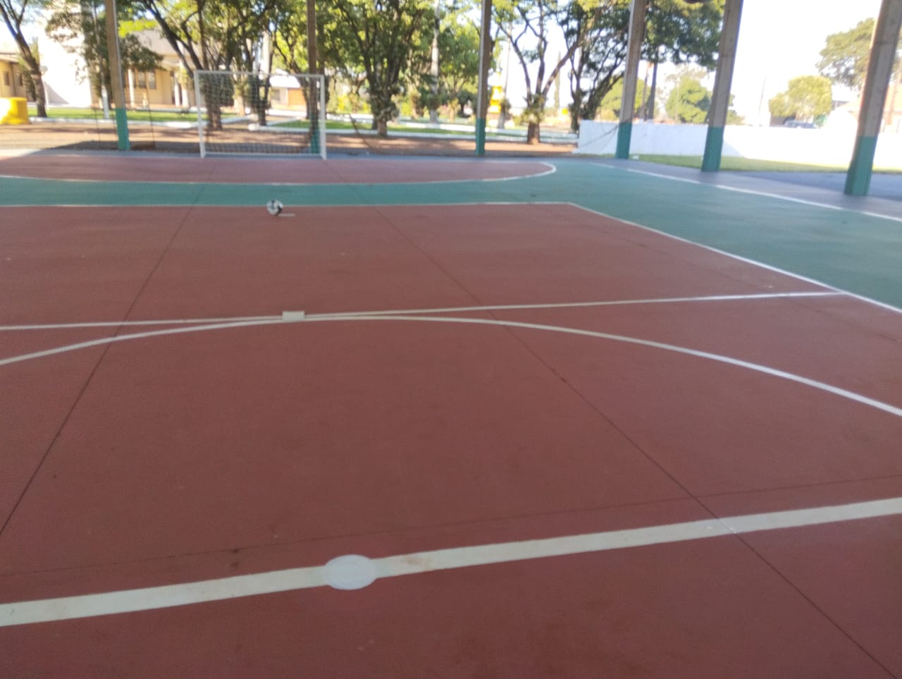 Palotina investe em melhorias na quadra de esportes de Vila Paraíso