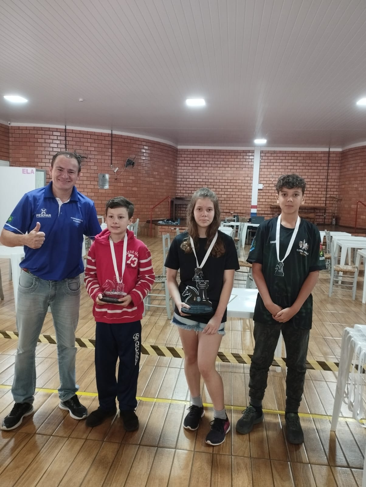 Secretaria de Esportes de Palotina realizou Campeonato Municipal de Xadrez