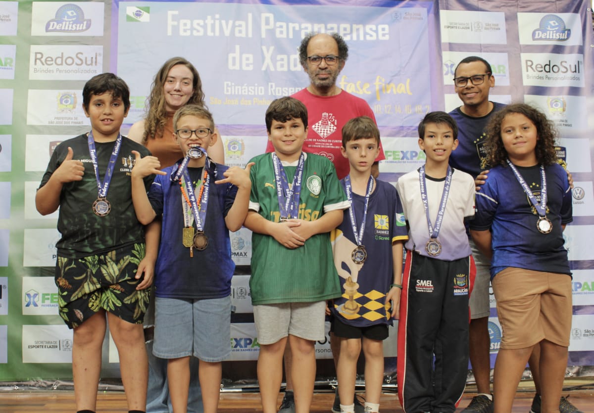 Palotina conquista bons resultados na Fase Final do Paranaense de Xadrez