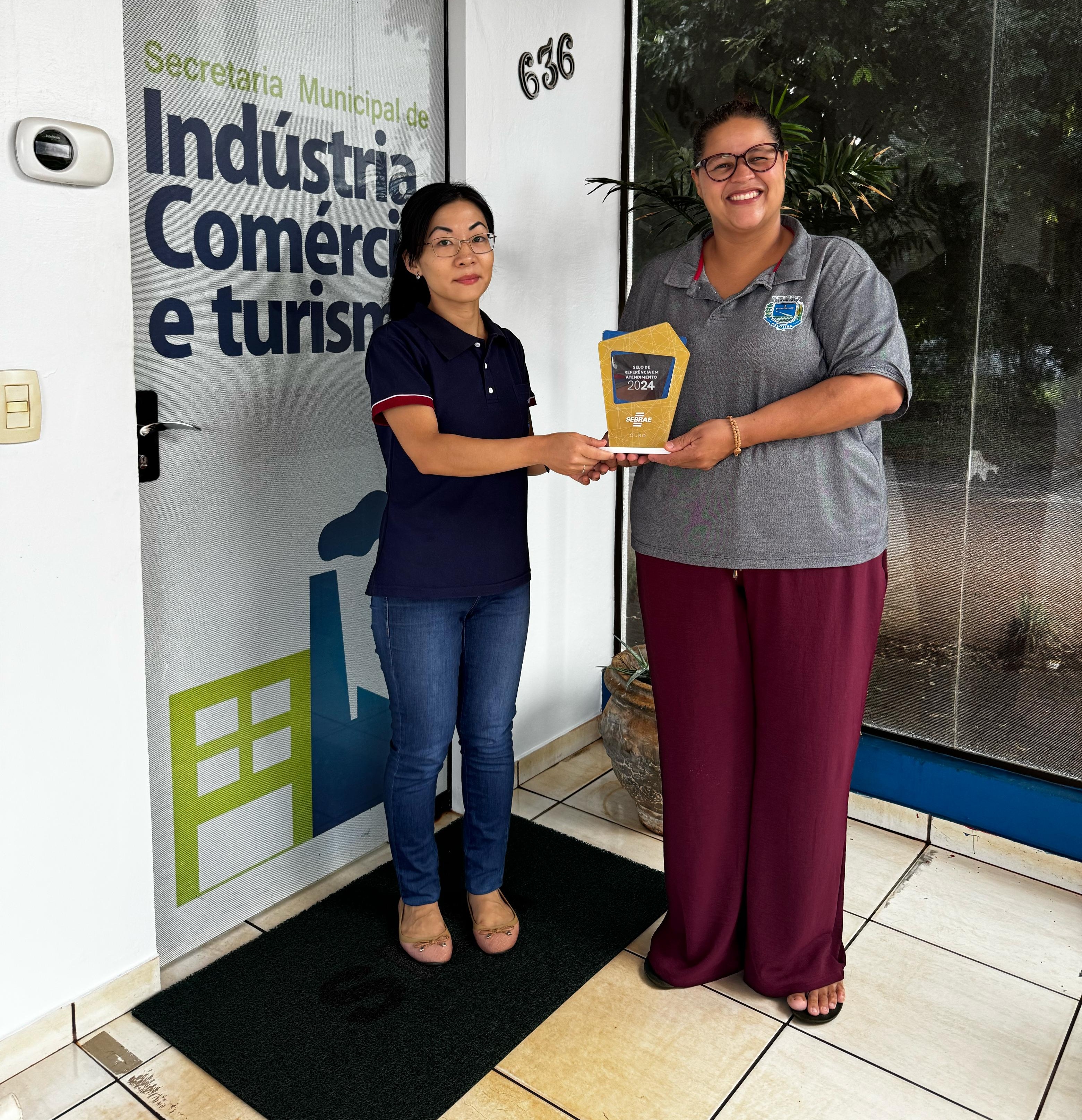 Sala do Empreendedor e Ponto de Atendimento recebem Selo Ouro do Sebrae   