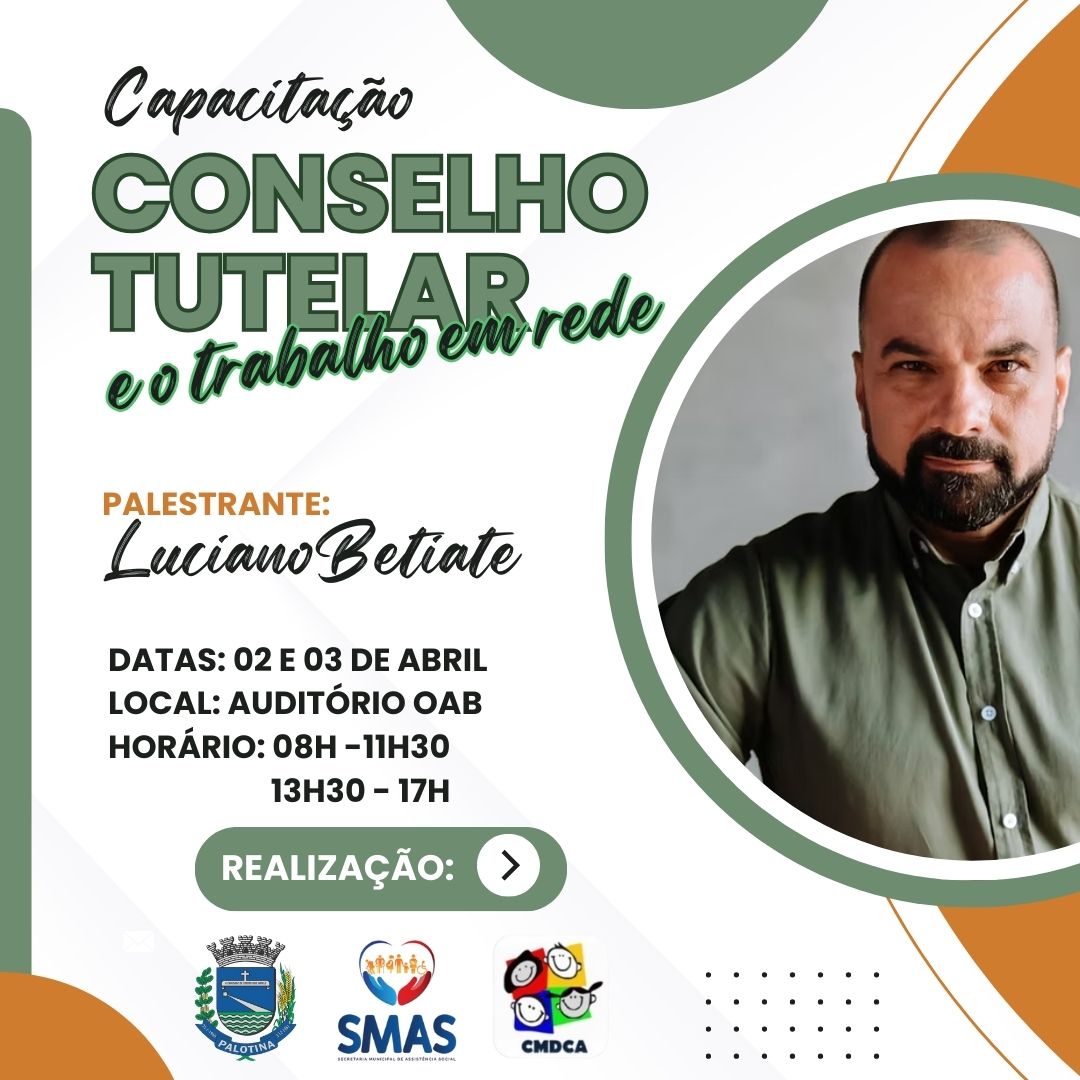 Capacitação sobre Rede de Proteção à Criança e Adolescente será realizada em Palotina